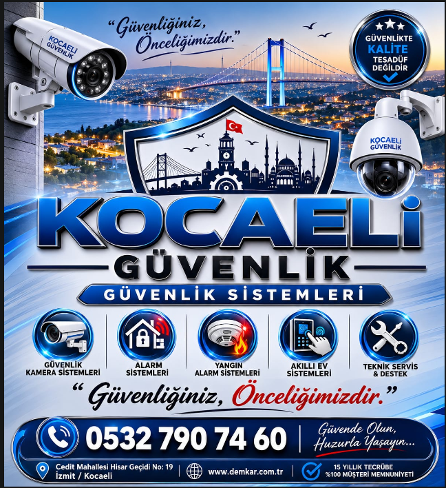 Kocaeli Güvenlik hizmetleri tanıtım görseli